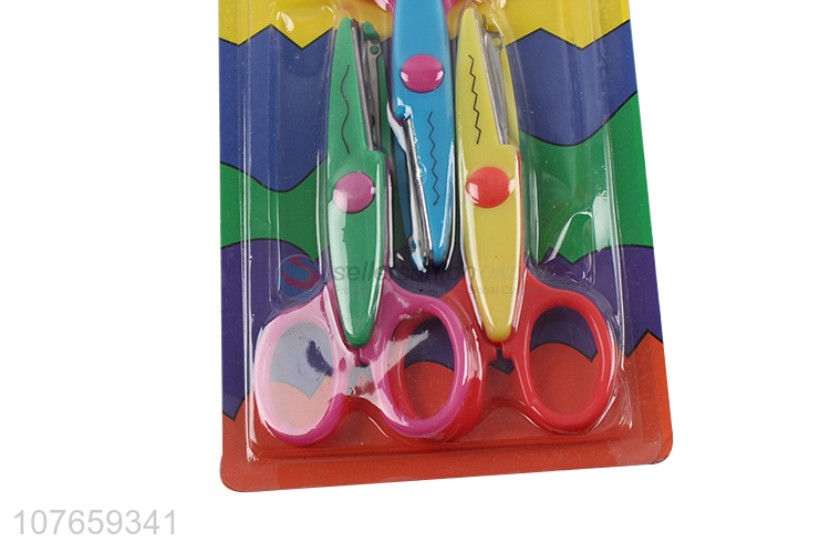 Most popular student scissors children safety scissors with cap
