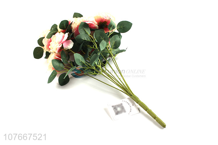 Simulation bouquet wholesale home decoration 11 peonies combination