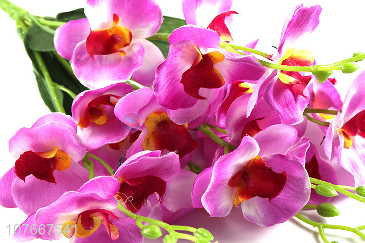 Wholesale Phalaenopsis Fake Flower Living Room Decoration 5 Phalaenopsis