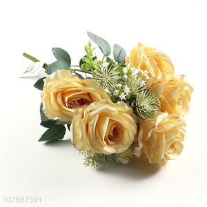 Wholesale simulation roses home celebration bouquet 11combination roses