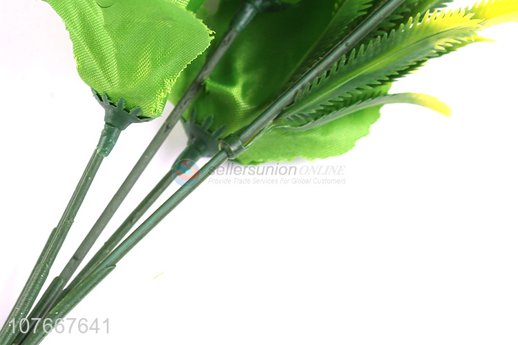 Hot Selling Plastic Artificial Flower Decorative Fake Flower