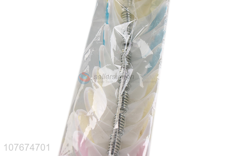 Hot sale large spring clip plastic sealing windproof clip flower leaf clip