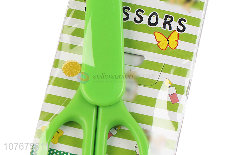 Best selling safety children scissors craft scissors with cover