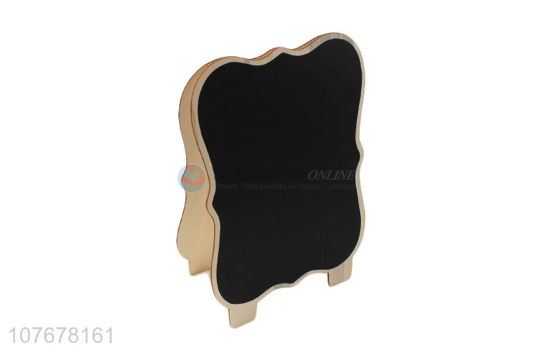 Irregular graphic board decoration double-sided small blackboard vertical billboard