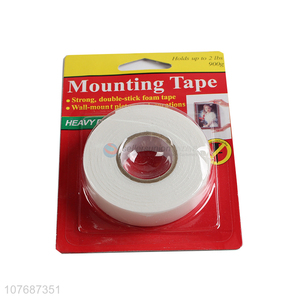 Good quality double sided adhesive foam mounting tape