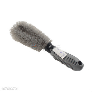 High-quality steel rim wheel brush for cleaning tires short-handled brush