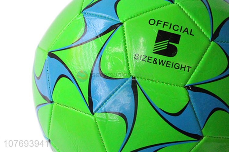 Good selling low price sports football soccer ball