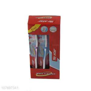 Factory price top quality soft toothbrush for travel