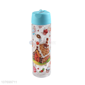 Factory direct travel portable water cup plastic water bottle