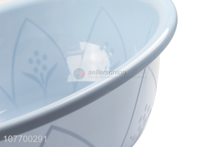 New design blue plastic water basin for kitchen and bathroom