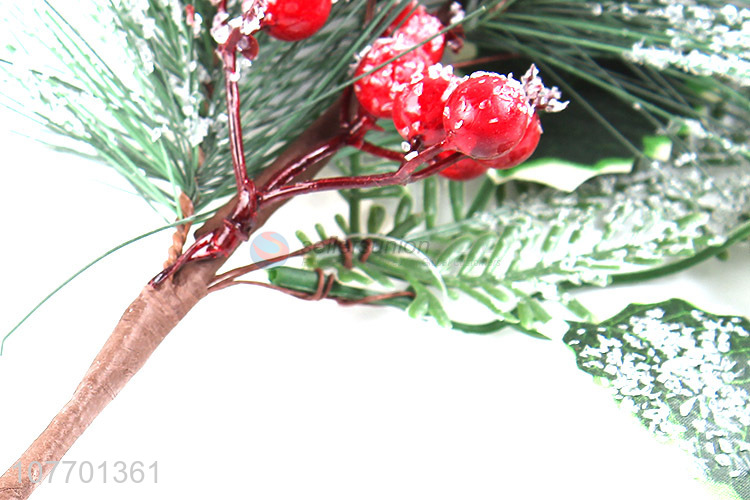 Hot product Christmas picks and sprays artificial Christmas branch