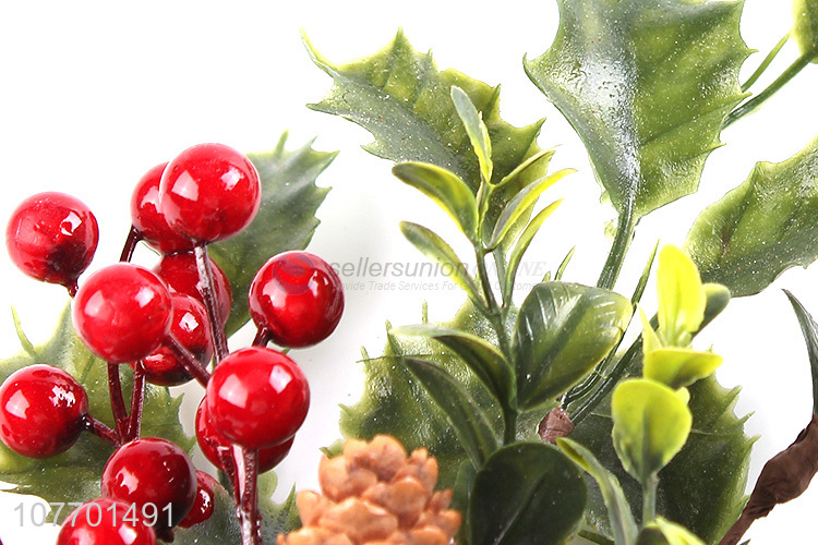 High quality Christmas picks and sprays Christmas twig for decoration