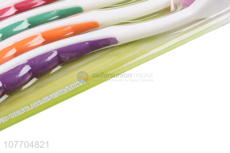 High quality approved massage gum adult toothbrush 