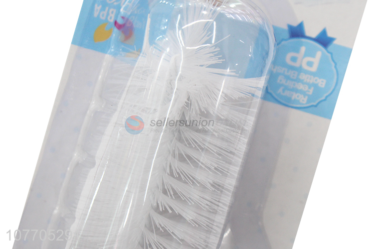 High quality long handle plastic bottle cleaning brush for baby