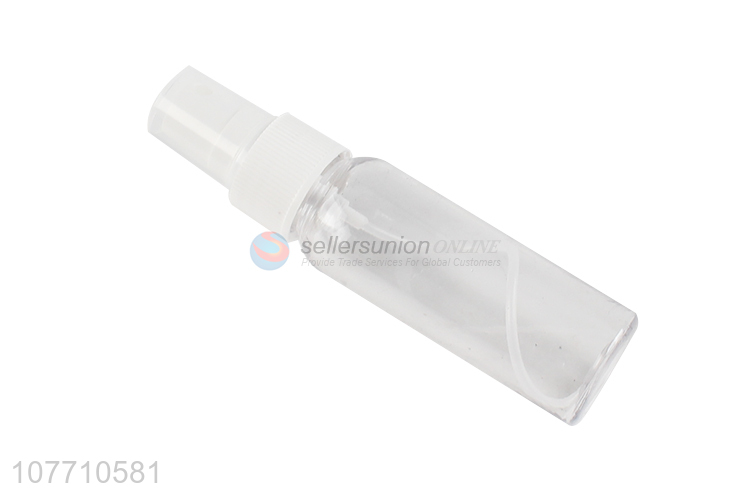 Custom logo 20ml hand pressure plastic spray bottle for alchol and cosmetic