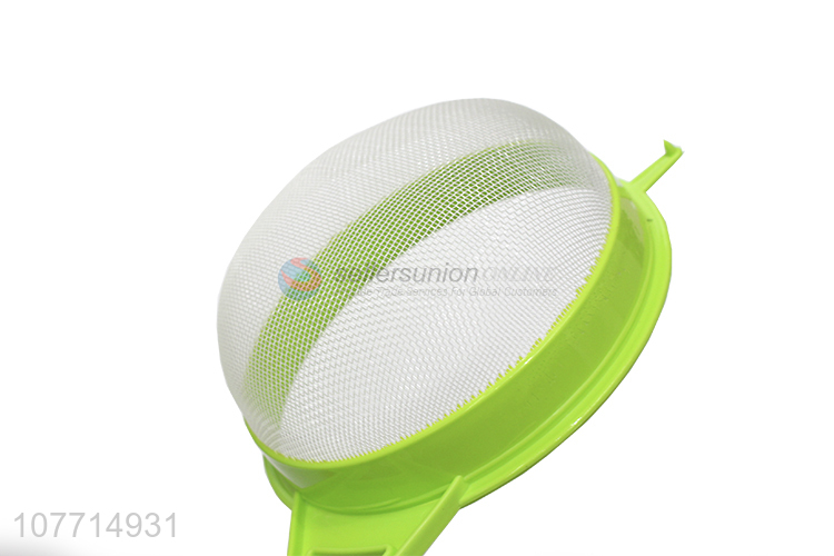 Hot Sale Colorful Kitchen Food Filter Flour Sieve Mesh Strainer