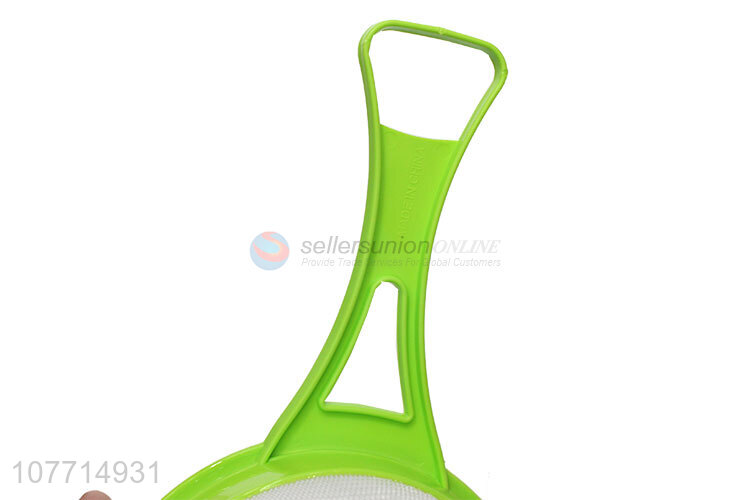 Hot Sale Colorful Kitchen Food Filter Flour Sieve Mesh Strainer