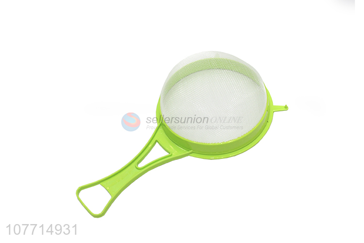 Hot Sale Colorful Kitchen Food Filter Flour Sieve Mesh Strainer