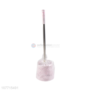 New Design Non-Slip Handle Toilet Cleaner Brush And Holder Set