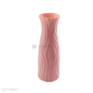 Factory Wholesale Plastic Vase Fashion Decorative Flower Vase