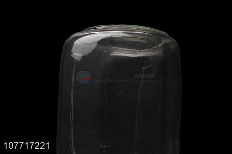 Factory wholesale household kitchen utensils transparent glass sealed jar