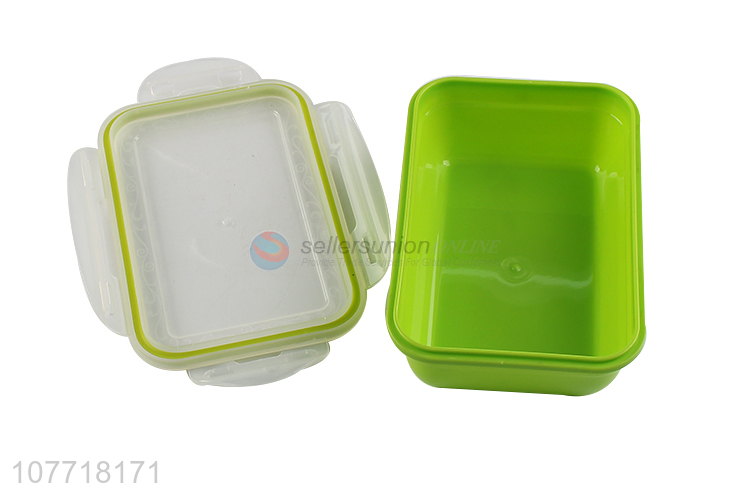 Simple design large green lanch box for office