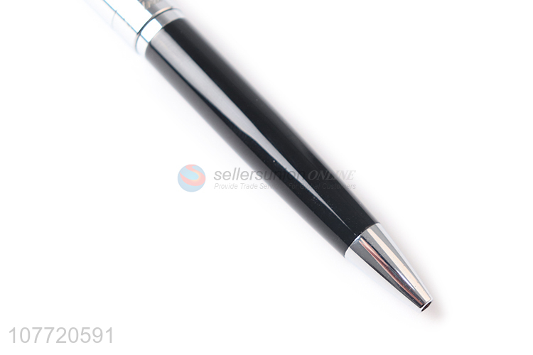 China manufacturer office and school supplies rotating metal ball-point pens