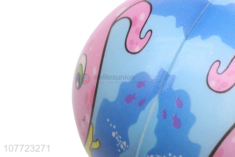 Creative design cartoon octopus pattern toy racket bounce ball