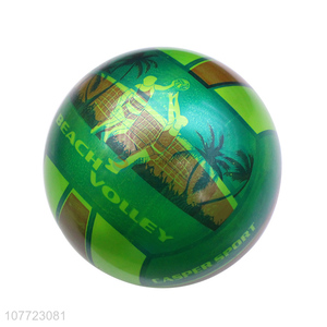 High quality green inflatable racquet beach ball