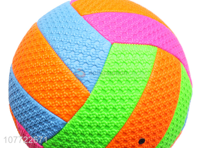 Wholesale toys pvc hemp surface woven volleyball for child