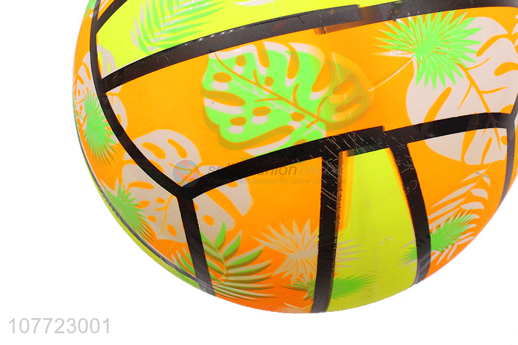 Wholesale inflatable toy ball elastic printing ball for children