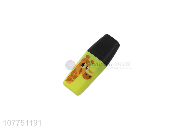 Hot sale 3 colors highlighter fluorescent pen for school office