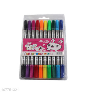 Hot selling 10 colors double-ended water color pens for kids