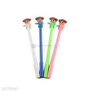 High quality cartoon figure gel ink pen kawaii cartoon gel pens