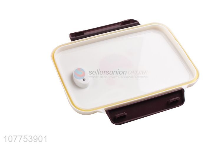 Fashion Design Plastic 3 Compartments Lunch Box For Sale