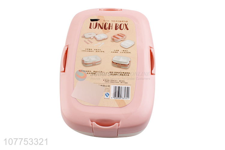 Fashion Style Plastic Lunch Box Portable Bento Box