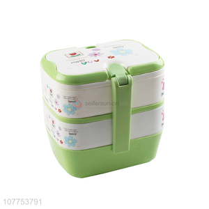 Hot Selling Plastic Lunch Box With Lock Fashion Tableware