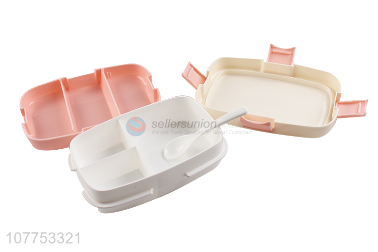 Fashion Style Plastic Lunch Box Portable Bento Box