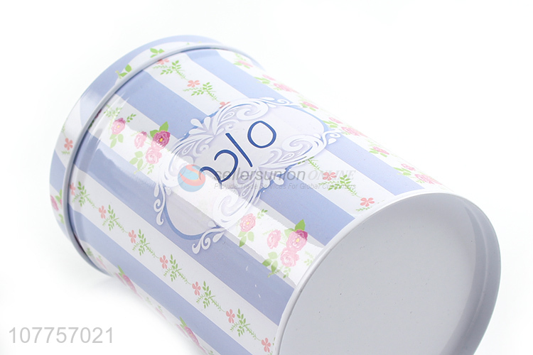 Best Quality Cylindrical Jar Fashion Storage Box Tin Box