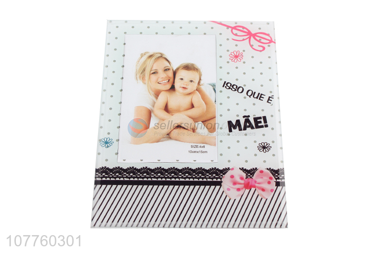 Creative combination photo frame parent-child photo wall glass photo frame