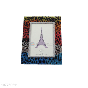 New color leopard print design fashion picture frame photo frame