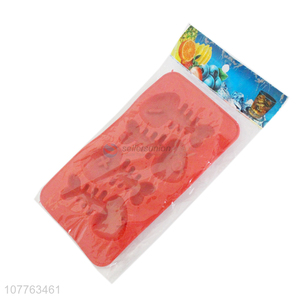 Factory direct sale fishbone shape silicone ice cube tray ice block mold