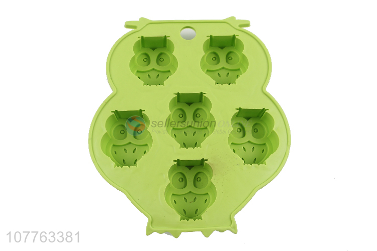 New arrival owl shape silicone ice cube tray ice block mold