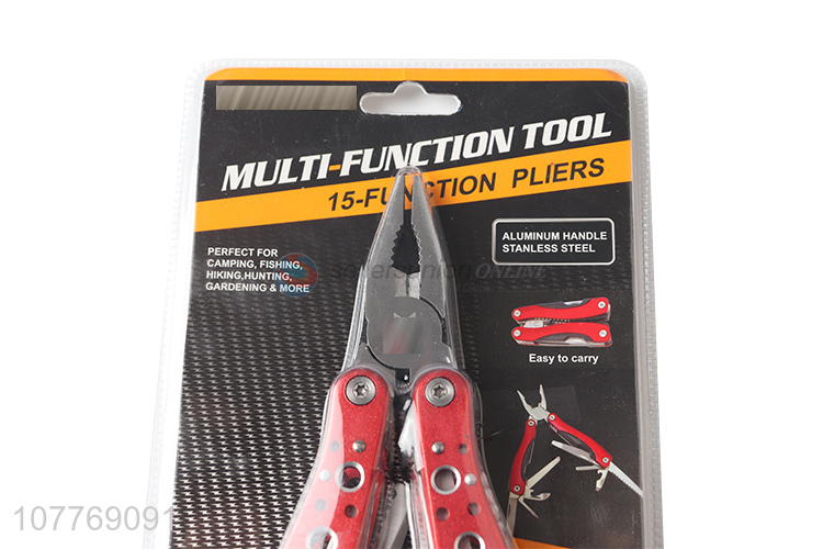 Wholesale Foldable 15-Function Pliers Multi-Function Tool