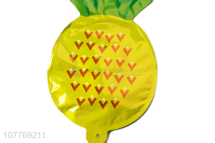 Cheap price fruit shape party decorative aluminum film balloon