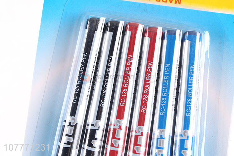 Best Price 0.5Mm Roller Pen 6 Pieces Fountain Pen Set