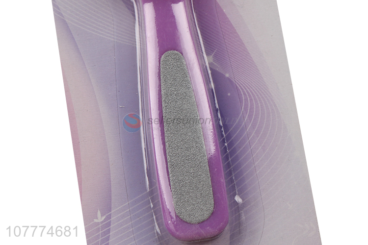 Hot product dual-purpose pedicure file nai file foot cutin remover