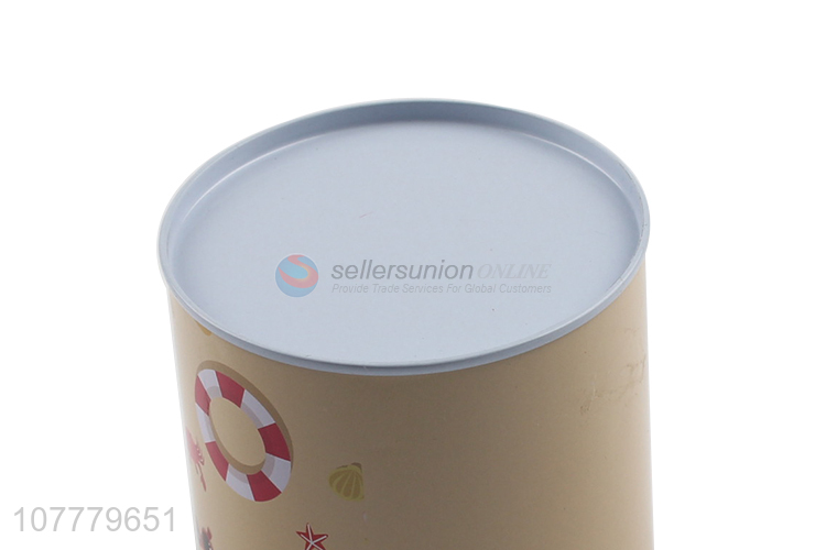 Cool Design Cylinder Tin Can Fashion Money Box Piggy Bank