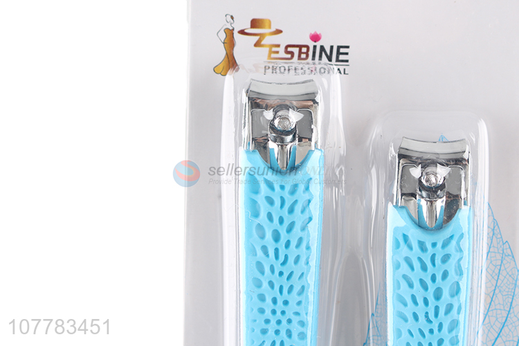 Wholesale personal care stainles iron nail clipper set for personal care