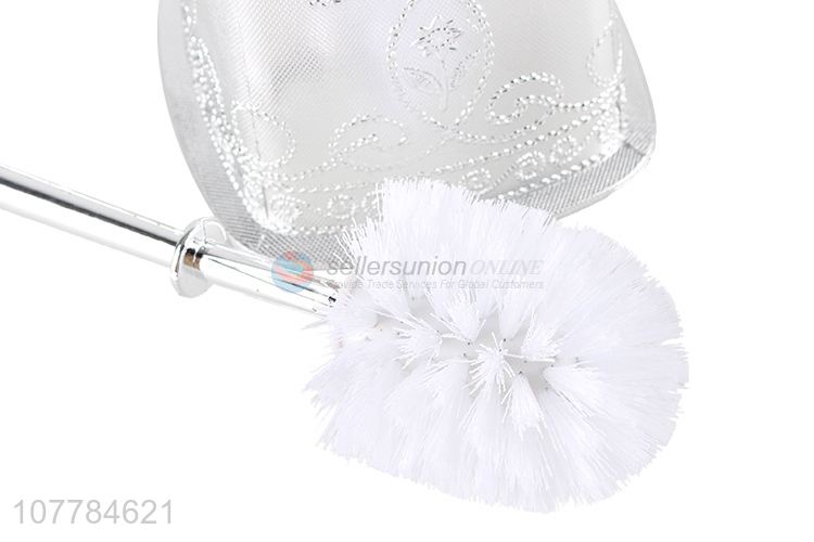 Low Price Non-Slip Handle Plastic Toilet Brush Bathroom Cleaning Brush